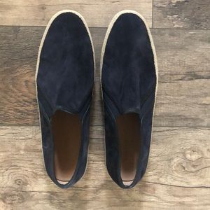 Men’s Vince Slip-on Blue Navy  Suède Sneakers